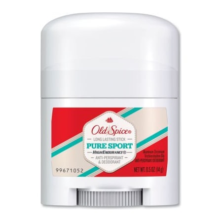 Procter & Gamble High Endurance Anti-Perspirant And Deodorant, Pure Sport, 0.5 Oz Stick 00162EA
